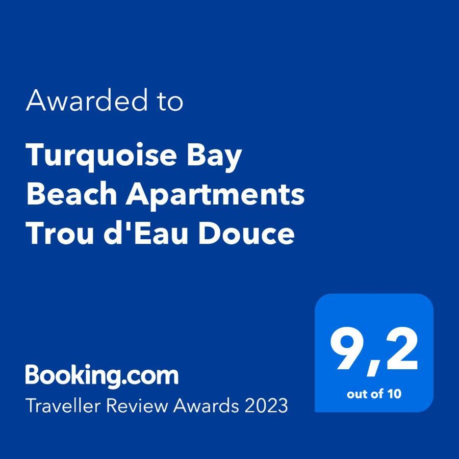 Turquoise Bay Beach Apartments Trou D'Eau Douce Kültér fotó